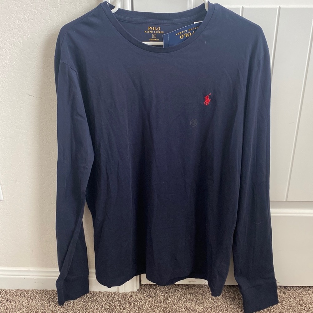 Men’s long sleeved Polo shirt
